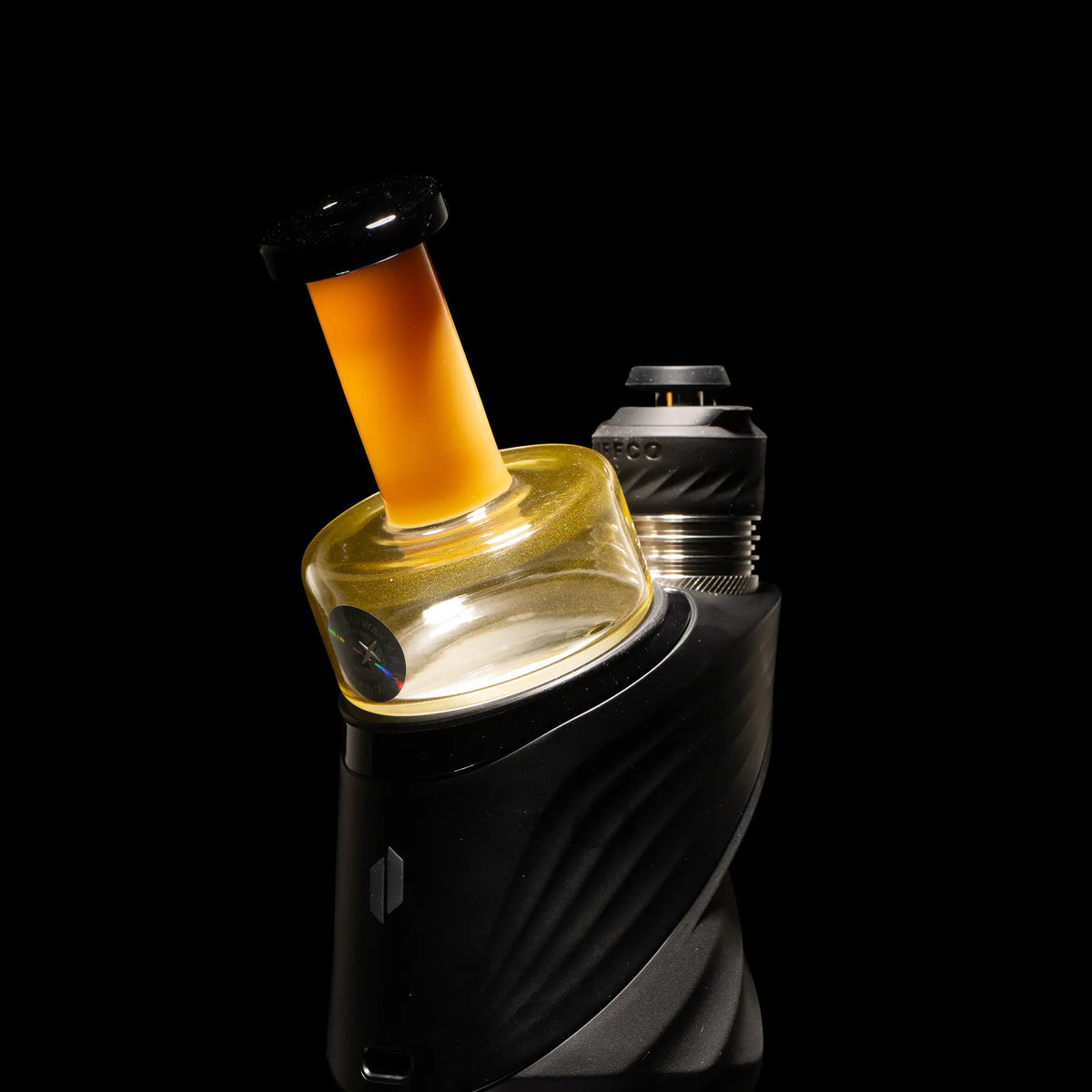 Milkyway Glass Yella Puffco Peak Dry Attachment