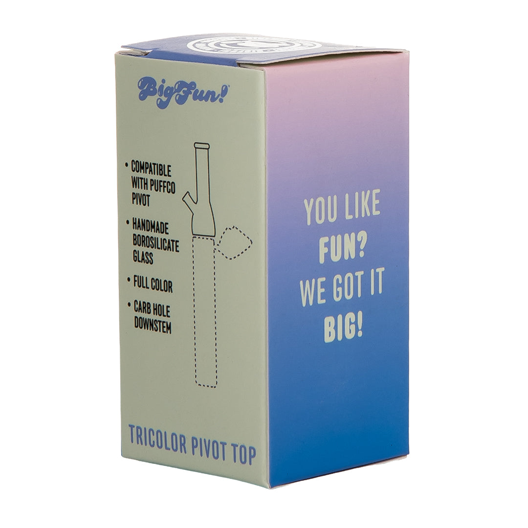 BigFun! - Tricolor Puffco Pivot Top