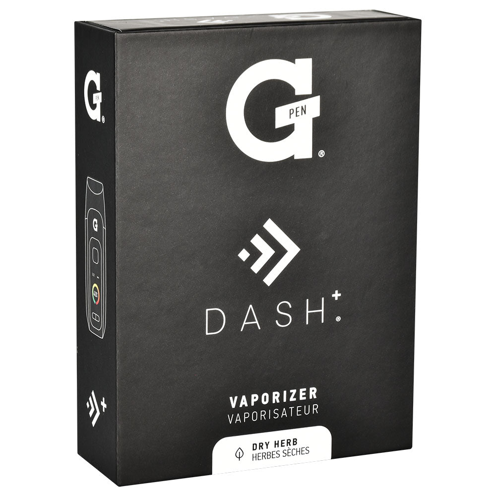 G Pen Dash+ Dry Herb Vaporizer - 1800 mAh / Black - VaporizeUSA