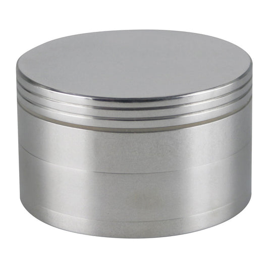 Metal Grinder w/Screen and brush - 4pc / 3" - VaporizeUSA