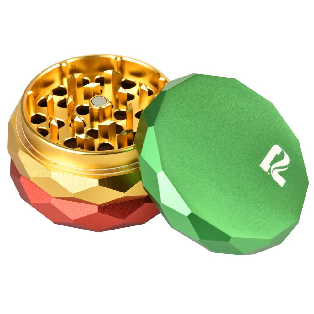 Pulsar Diamond Faceted Aluminum Herb Grinder - VaporizeUSA