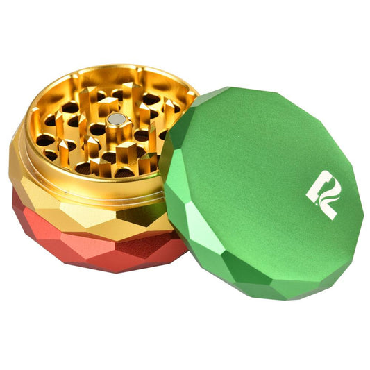 Pulsar Diamond Faceted Aluminum Herb Grinder - VaporizeUSA