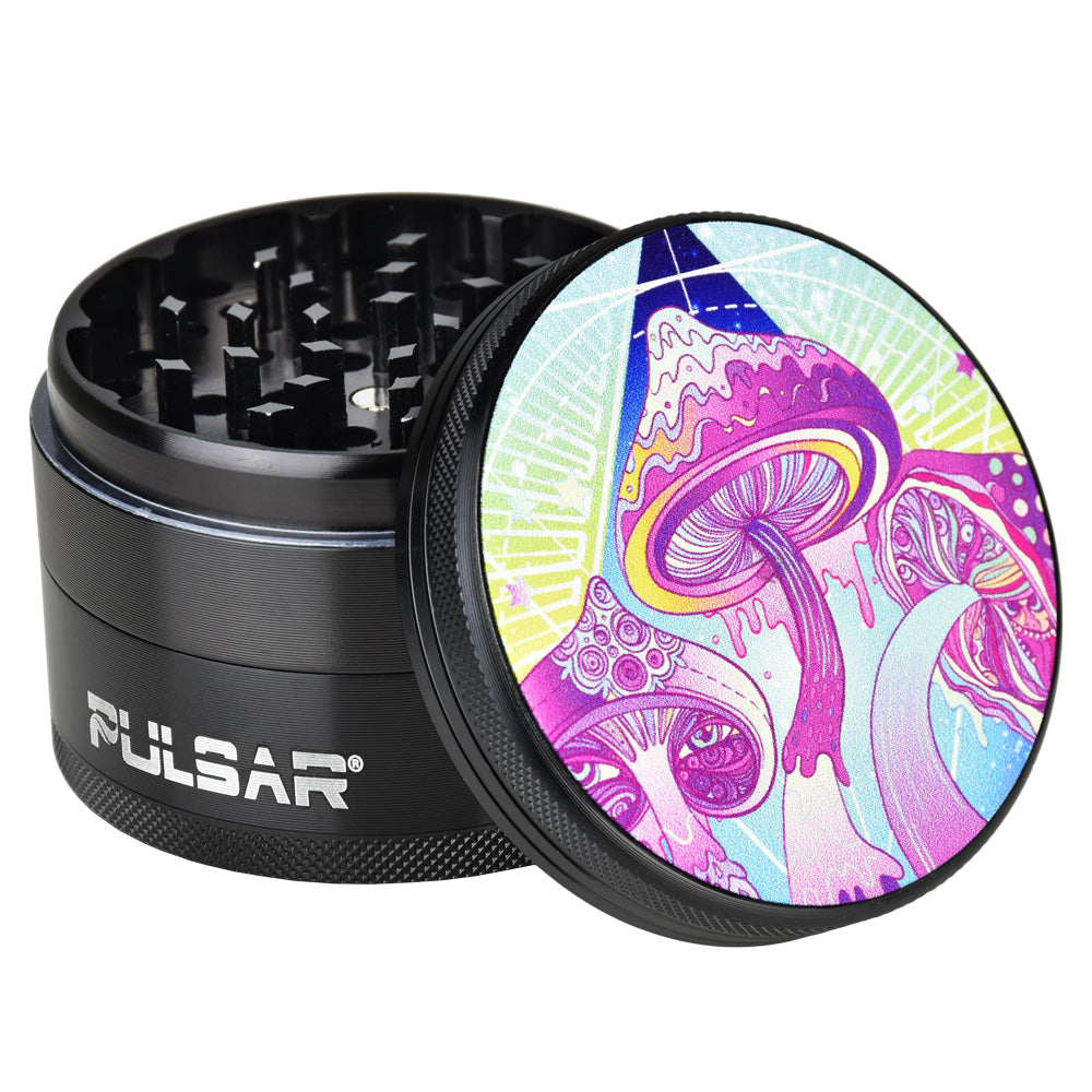 Pulsar Metal Grinder | Melting Shrooms - VaporizeUSA