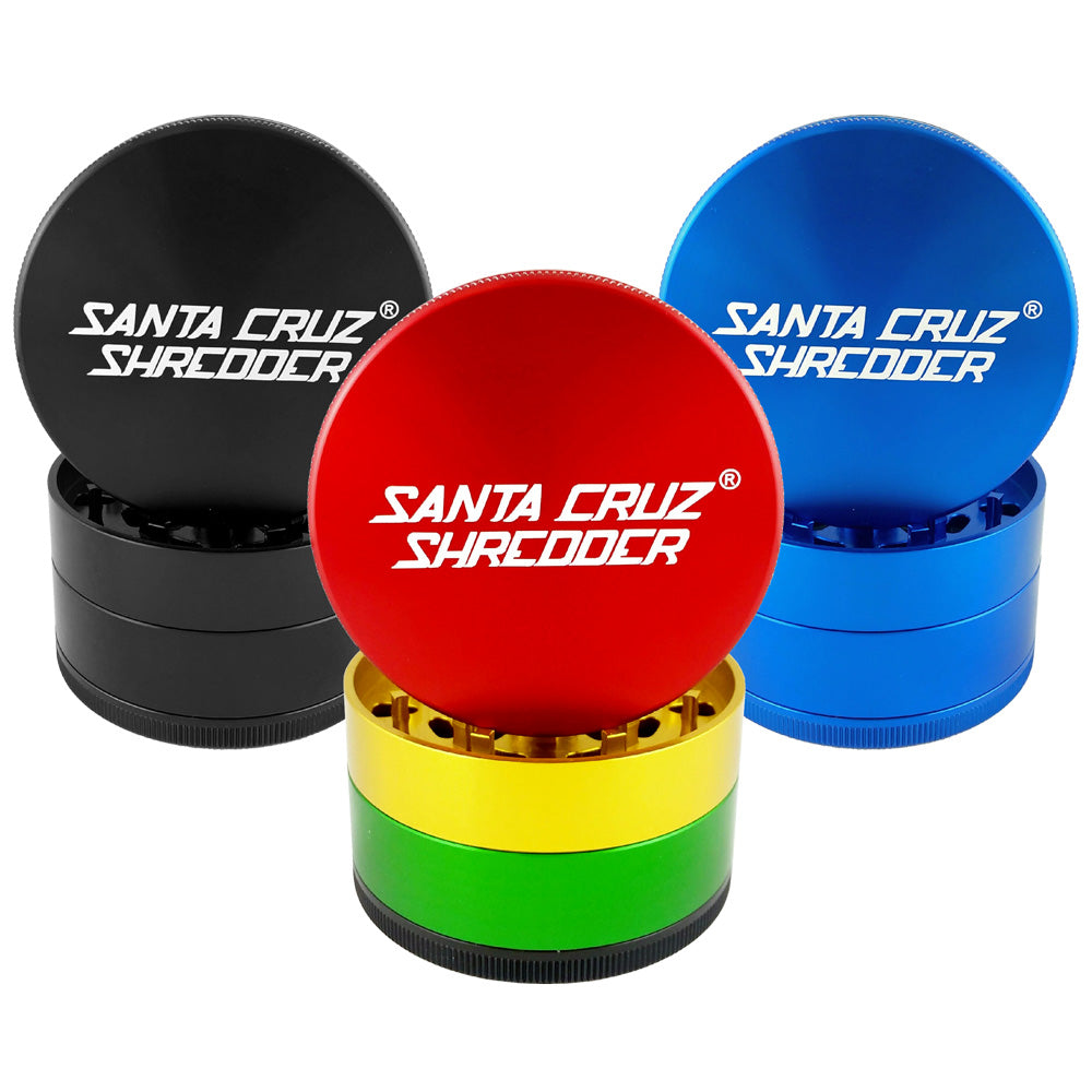 Santa Cruz Shredder Grinder - Large 4pc / 2.75" - VaporizeUSA