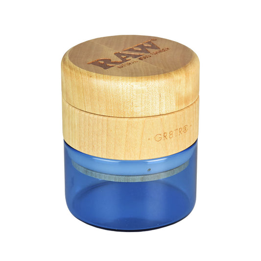 RAW Natural Wood Grinder - 65mm - VaporizeUSA