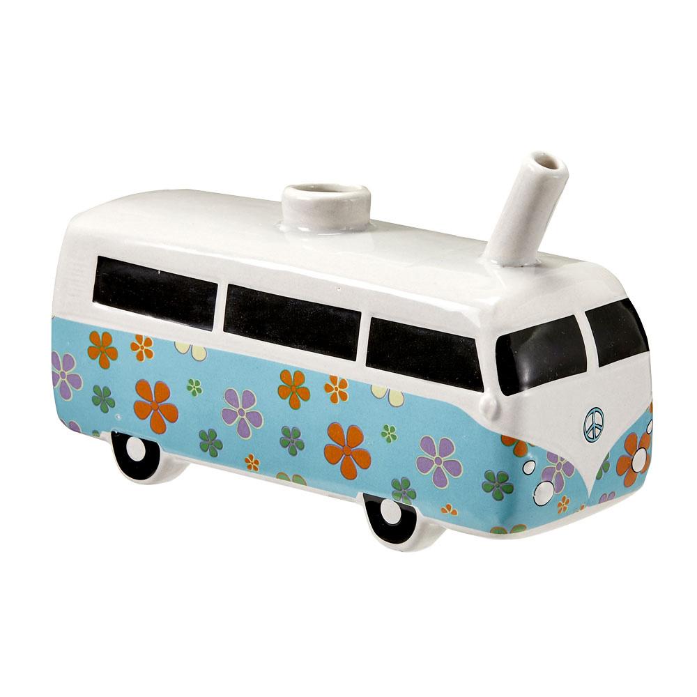 Vintage Hippie Bus Ceramic Pipe - VaporizeUSA
