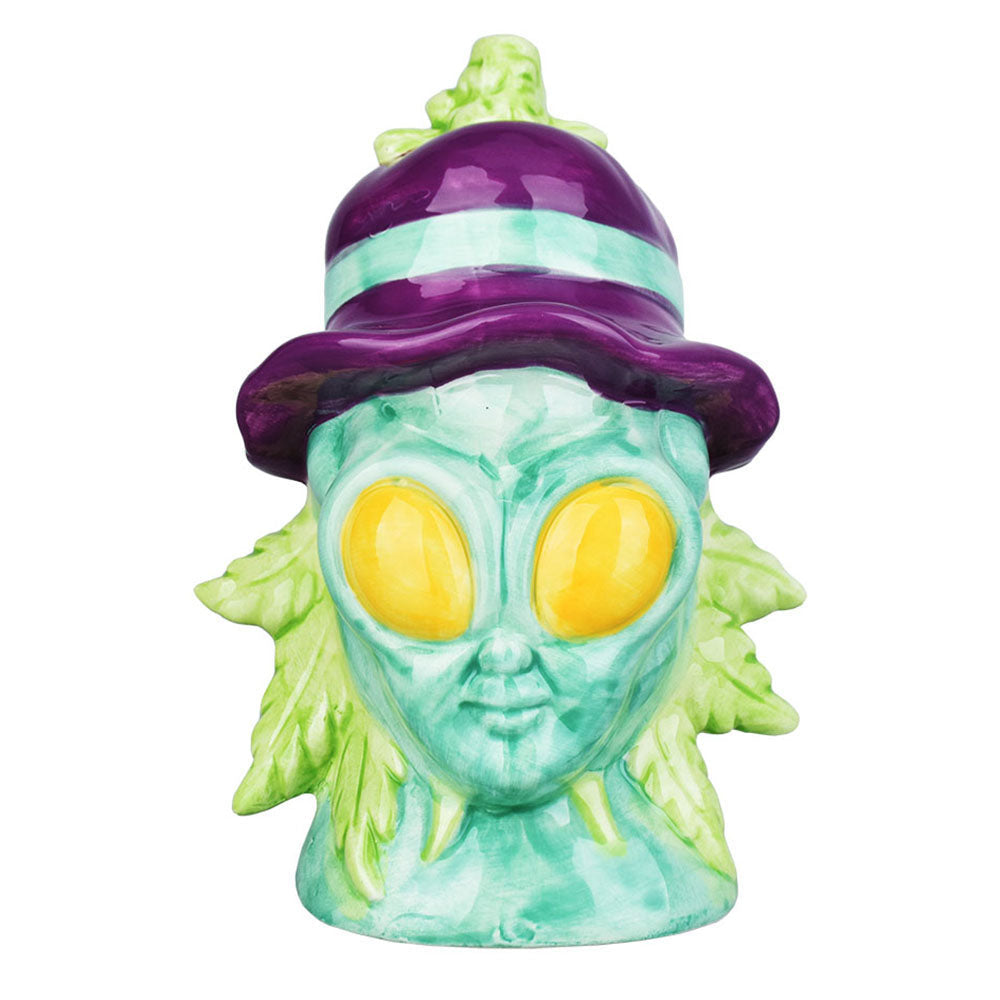 Zooted Alien Ceramic Hand Pipe - 8" - VaporizeUSA