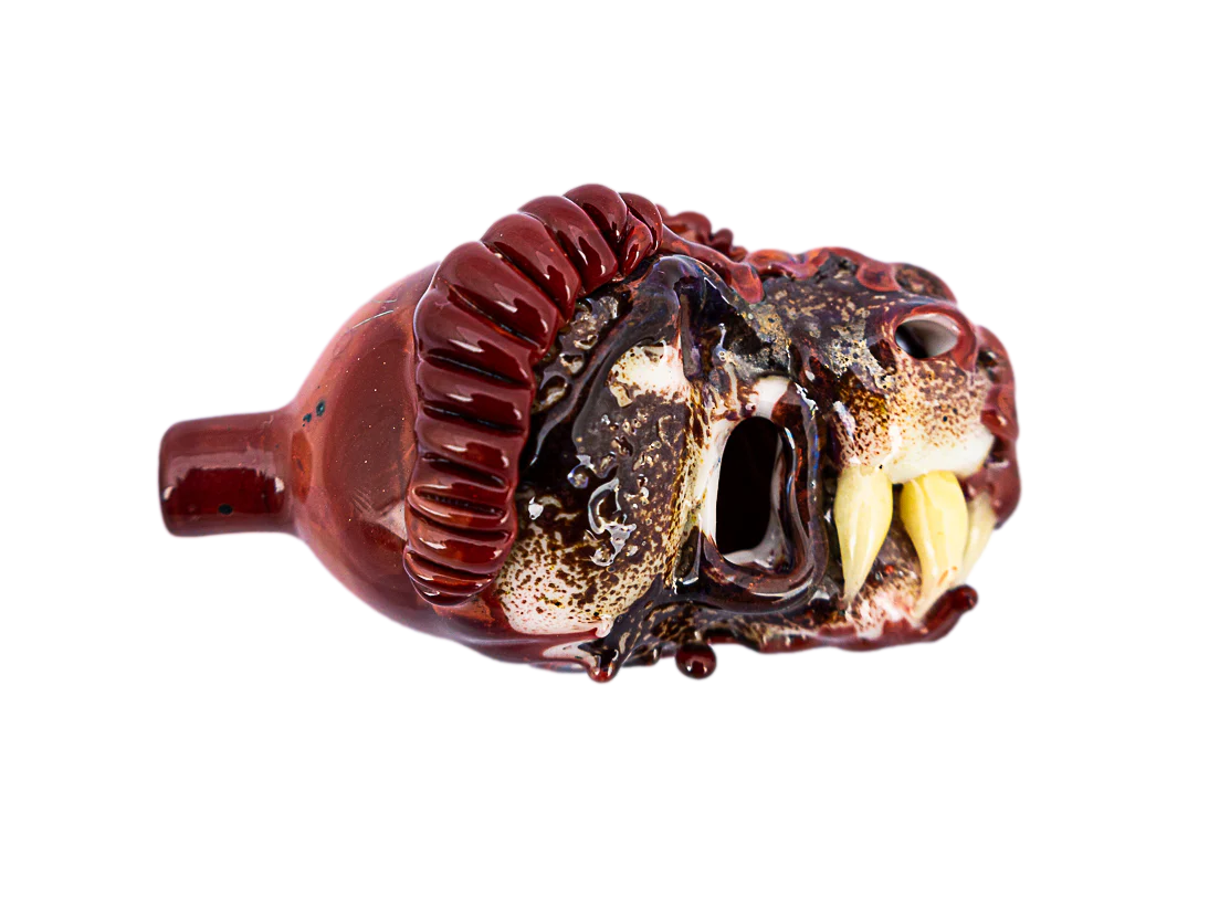 Tony Kazy Zombie Dino Head Bubble Cap