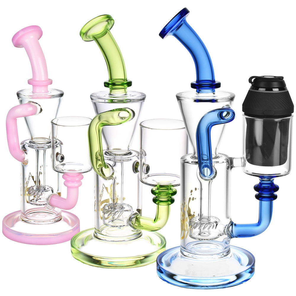 Pulsar Recycler Water Pipe For Puffco Proxy-8.5"/Colors Vary - VaporizeUSA