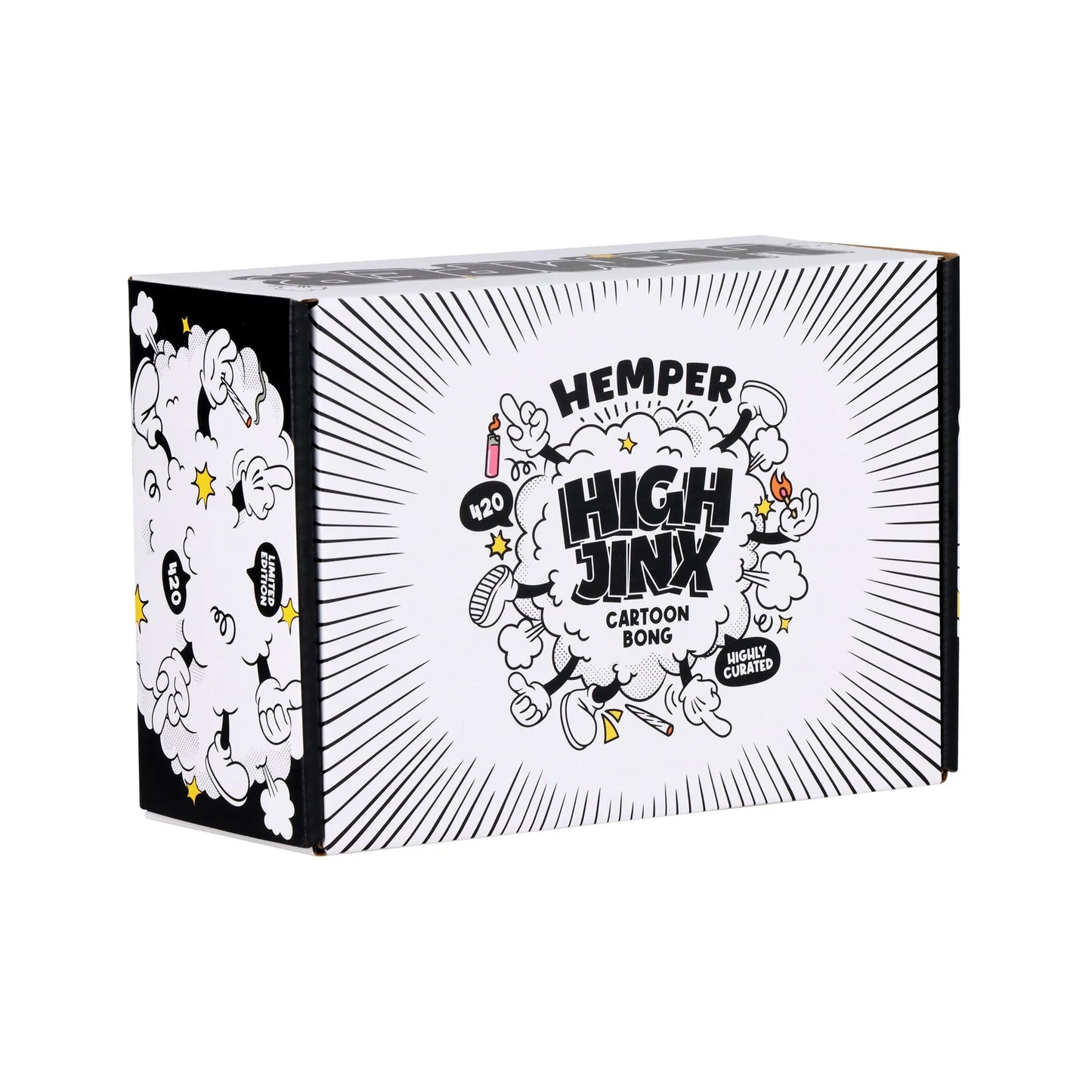 Hemper High Jinx Cartoon Bong 5.7" - Thumbs up | 14mm F
