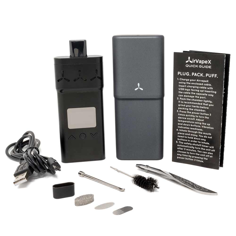 AirVape X Portable Dual Use Vaporizer - VaporizeUSA