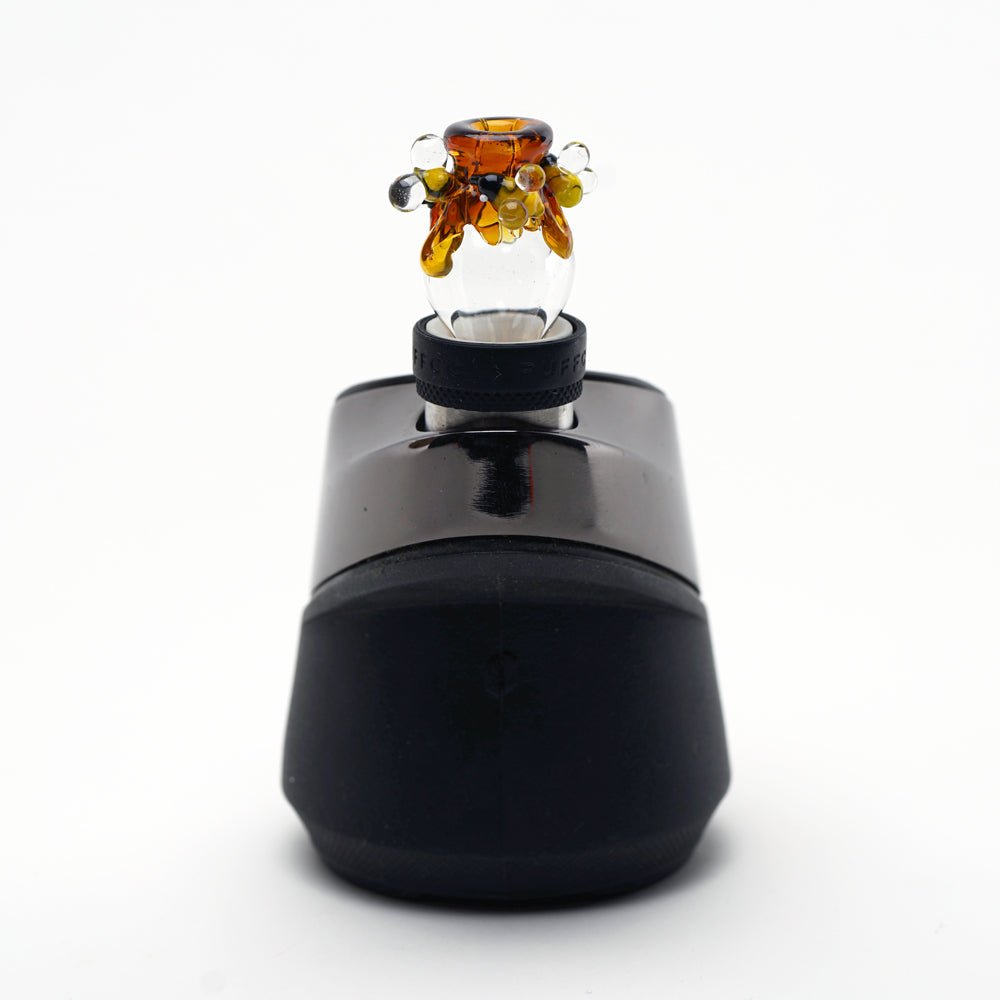 Empire Glassworks Honey Drip Puffco Peak Glass Bubble Cap