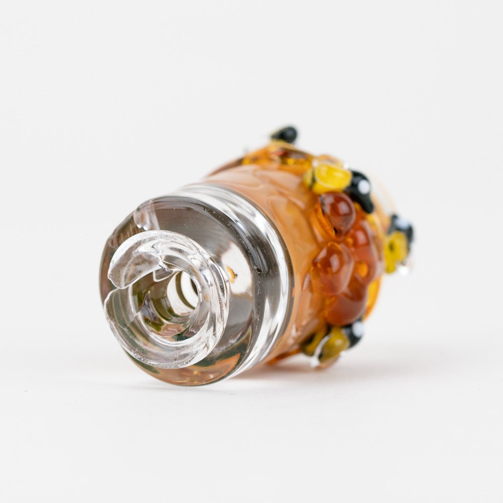Empire Glassworks Puffco Pivot Glass Mouthpiece - Save the Bees