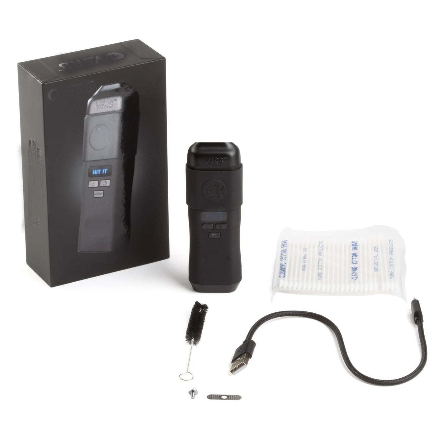 RYOT - VERB DRY HERB VAPORIZER - BLACK - VaporizeUSA