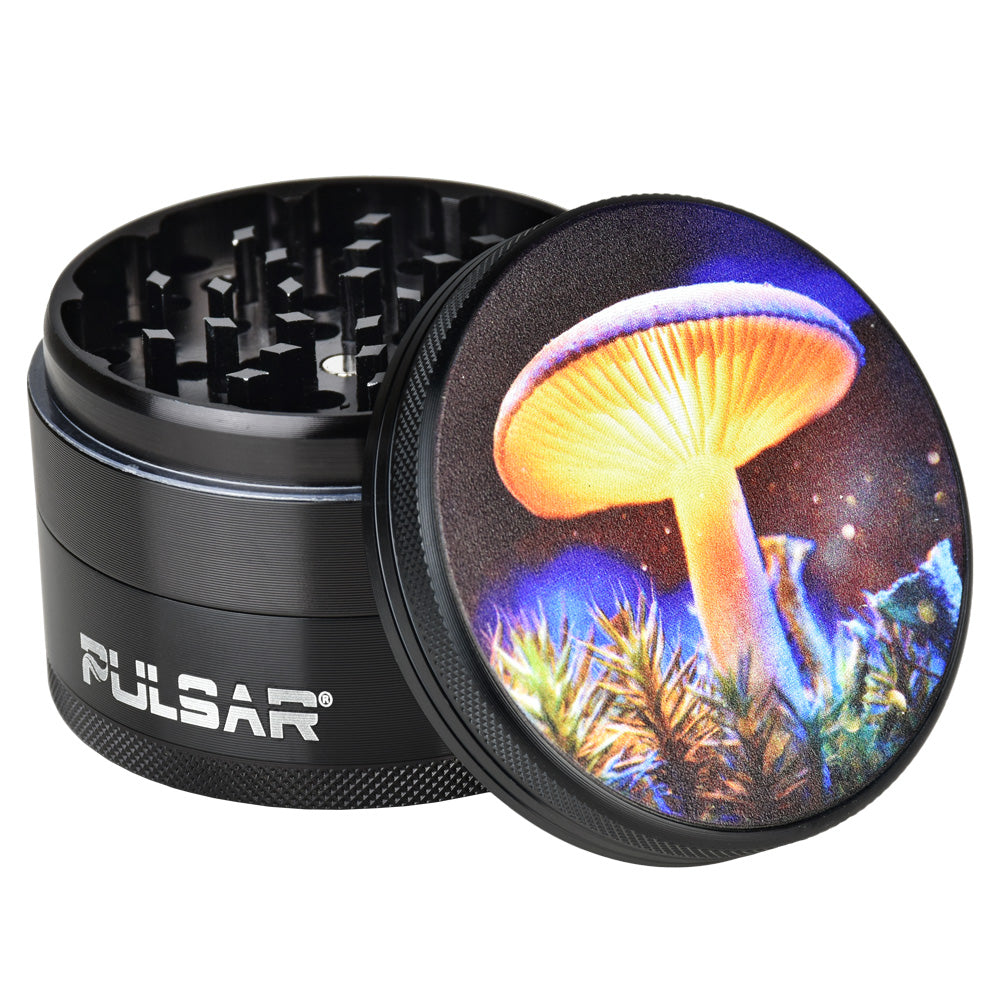Pulsar Artist Series Grinder | Mystical Mushroom - VaporizeUSA