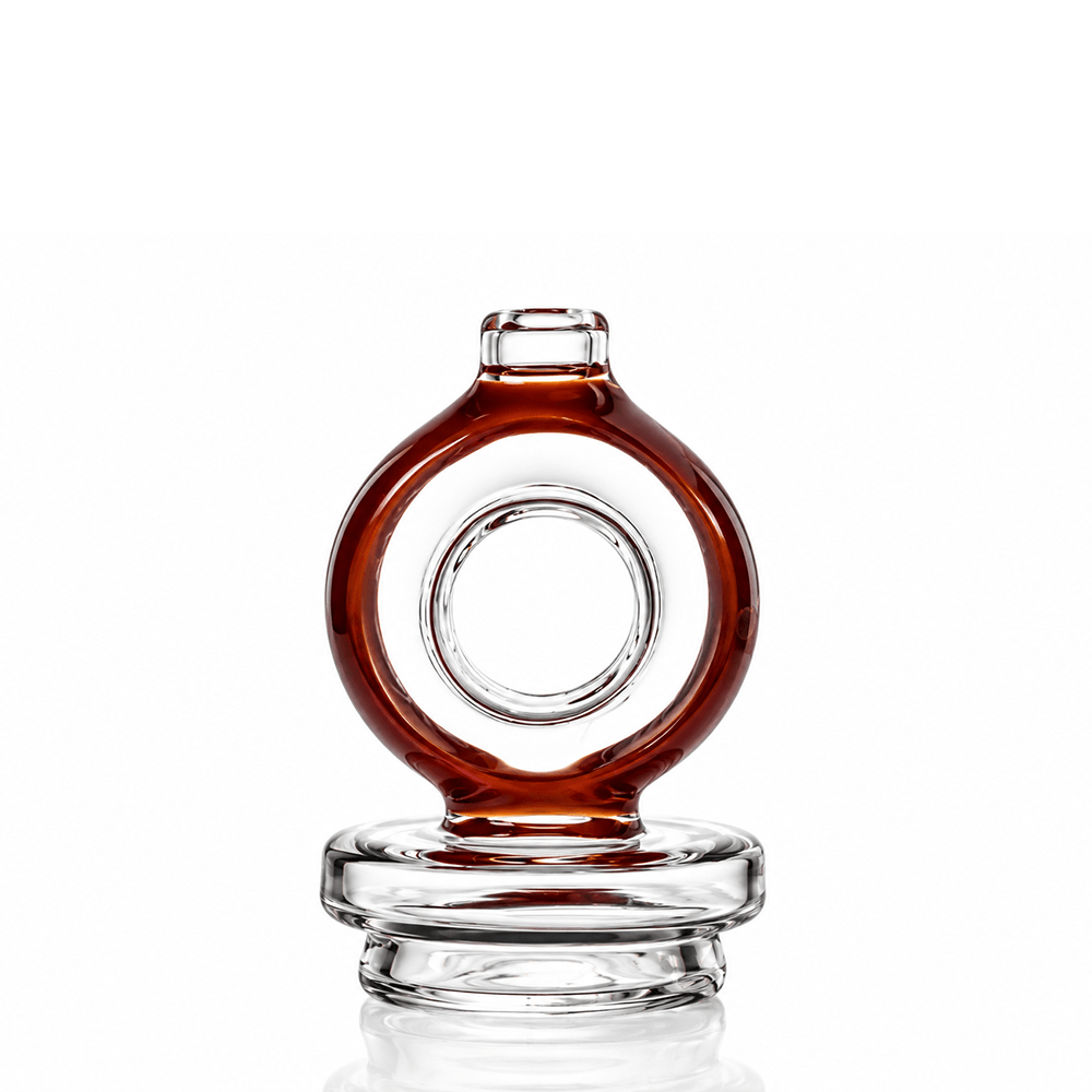 3.5" Mini Donut Dry Top for Puffco Peak & Peak Pro | Croia Glass