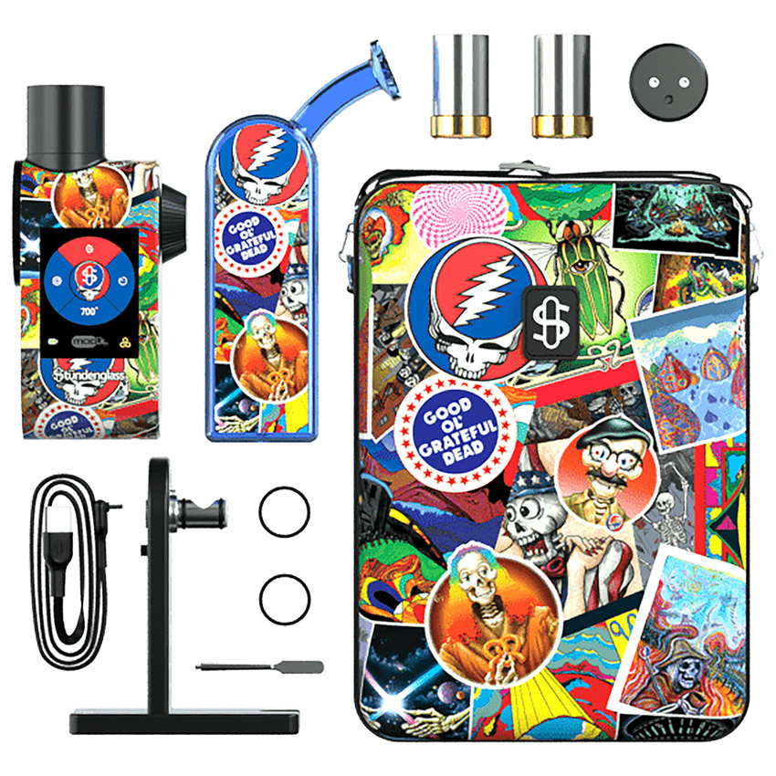 Stündenglass x Grateful Dead Modul Dok Deluxe Travel Kit - 6000mAh / Legacy Patchwork