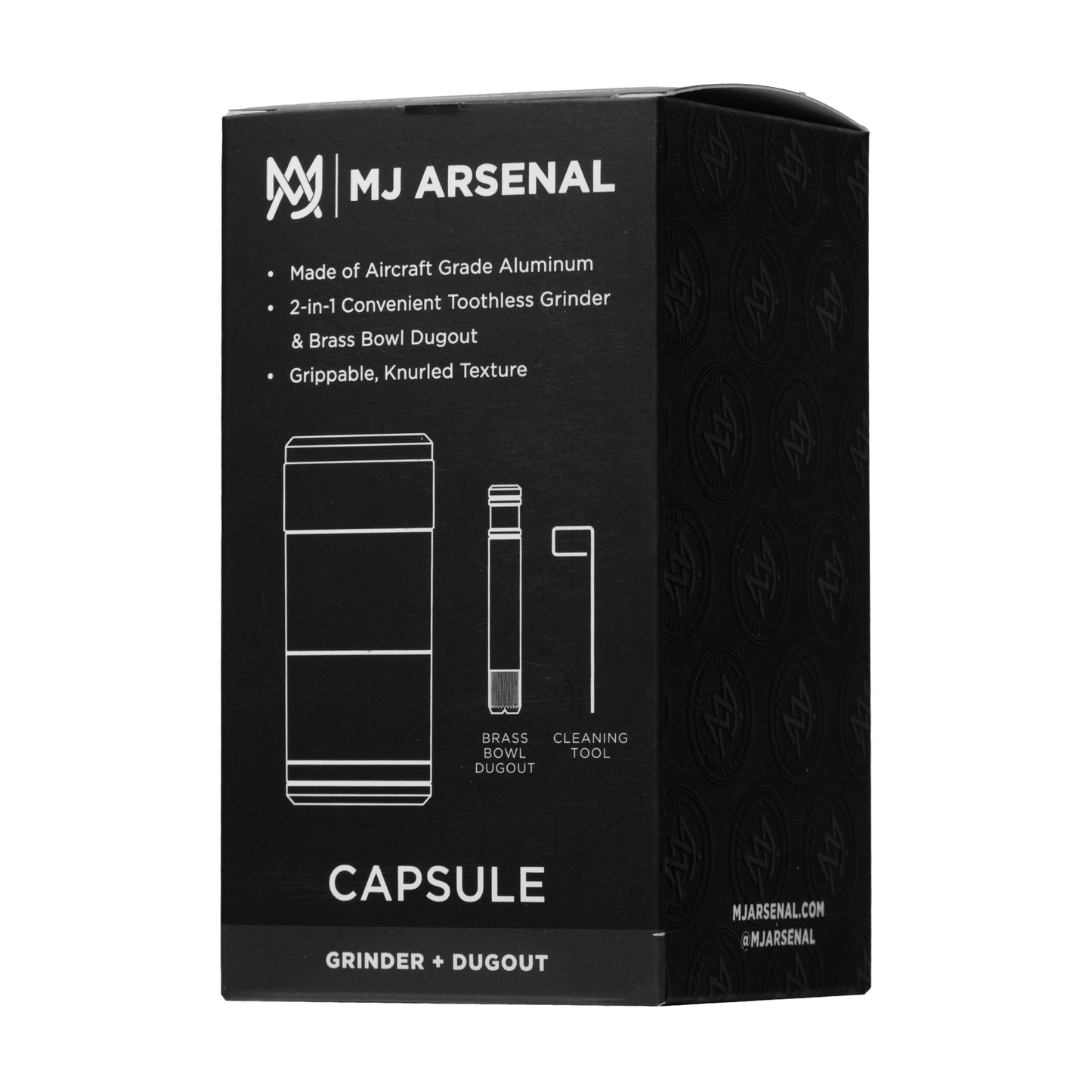 MJ Arsenal Capsule Grinder & Dugout