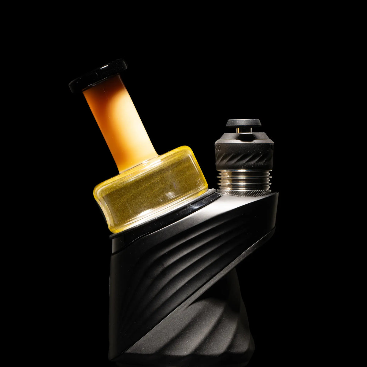 Milkyway Glass Yella Puffco Peak Dry Attachment