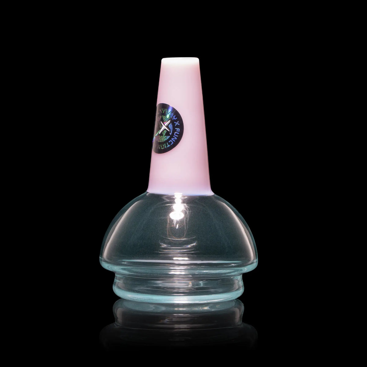 Milkyway Glass Teally Puffco Peak Dry Attachment