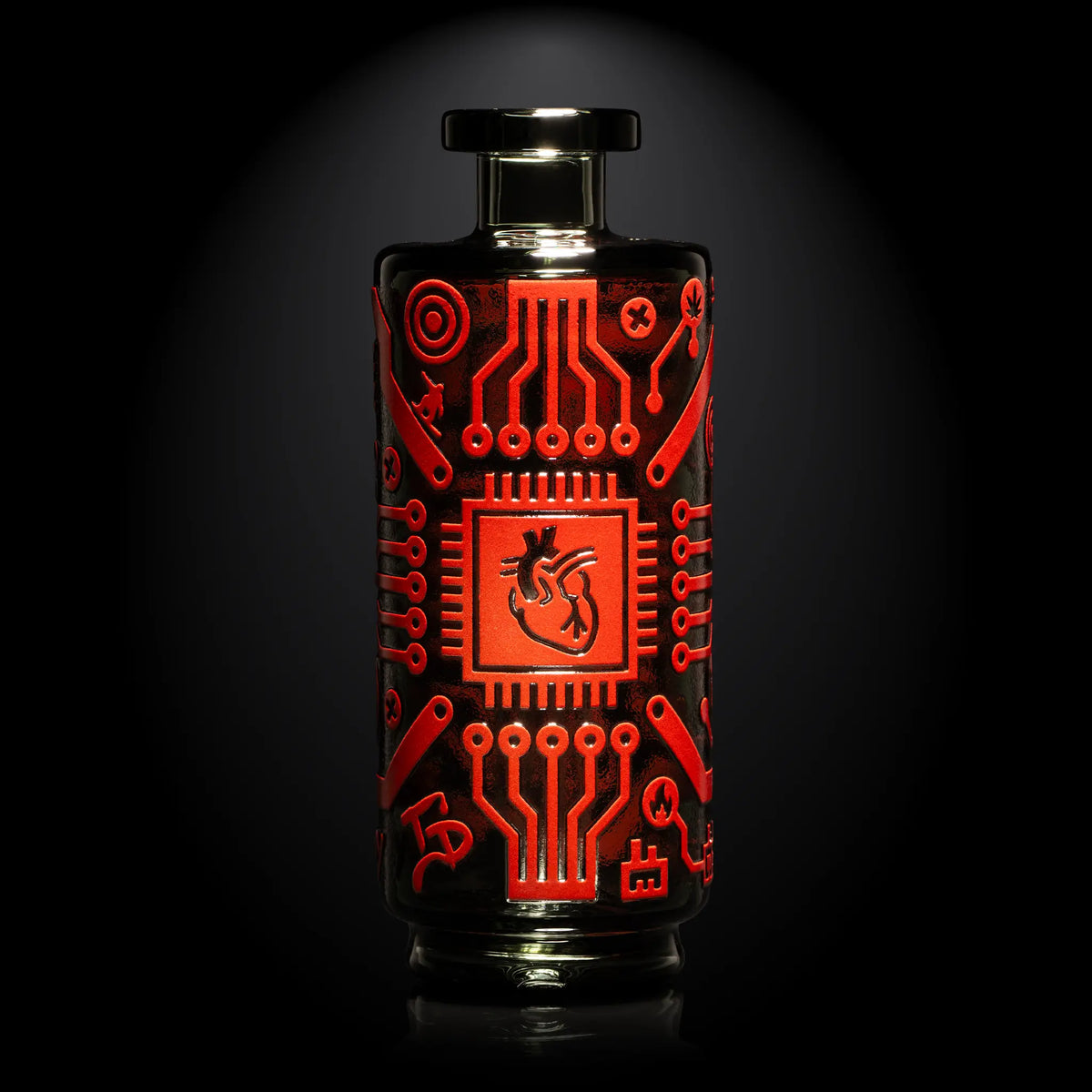 Milkyway Glass Circuitboard: Spectrum Puffco Peak Wet Attachment