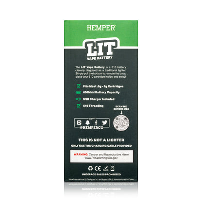 Lit 510 Thread Vape Battery