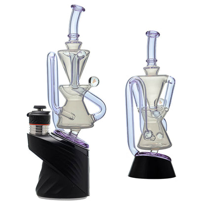CALIBEAR OPAL WHITE KLEIN RECYCLER WITH AMAZING TORNADO FOR PUFFCO PEAK & PRO