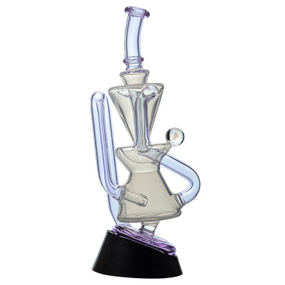 CALIBEAR OPAL WHITE KLEIN RECYCLER WITH AMAZING TORNADO FOR PUFFCO PEAK & PRO