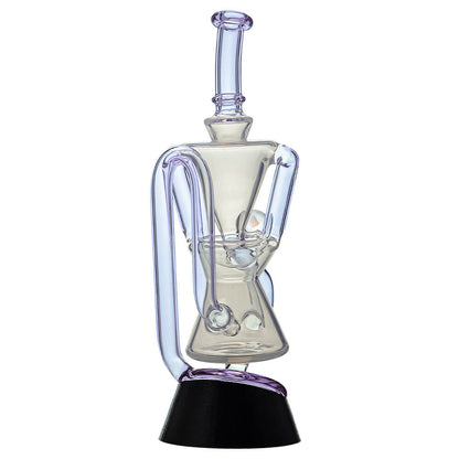 CALIBEAR OPAL WHITE KLEIN RECYCLER WITH AMAZING TORNADO FOR PUFFCO PEAK & PRO