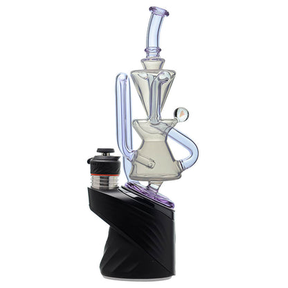 CALIBEAR OPAL WHITE KLEIN RECYCLER WITH AMAZING TORNADO FOR PUFFCO PEAK & PRO