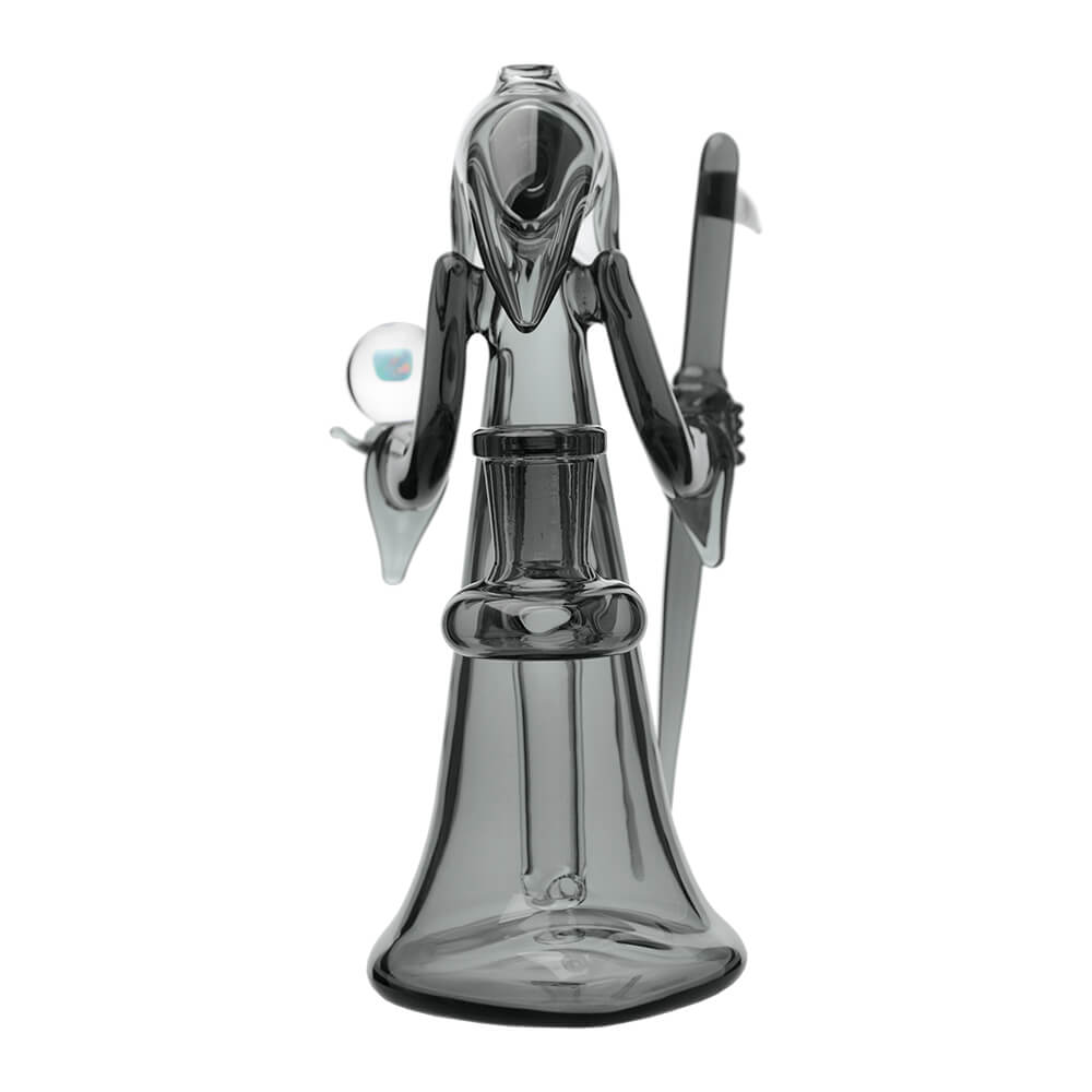 CALIBEAR REAPER RIG WITH REMOVABLE SCYTHE DABBER & SHINING OPAL