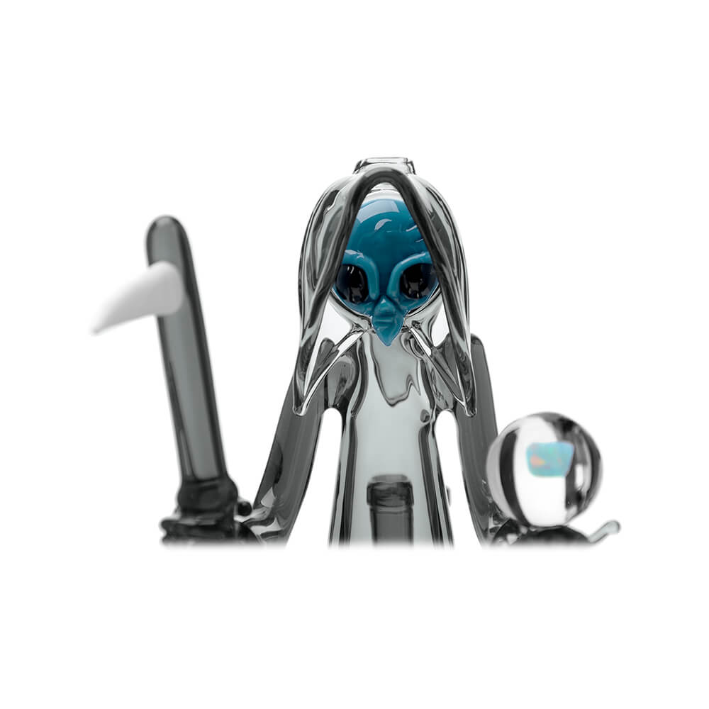 CALIBEAR REAPER RIG WITH REMOVABLE SCYTHE DABBER & SHINING OPAL