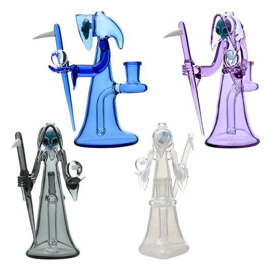 CALIBEAR REAPER RIG WITH REMOVABLE SCYTHE DABBER & SHINING OPAL