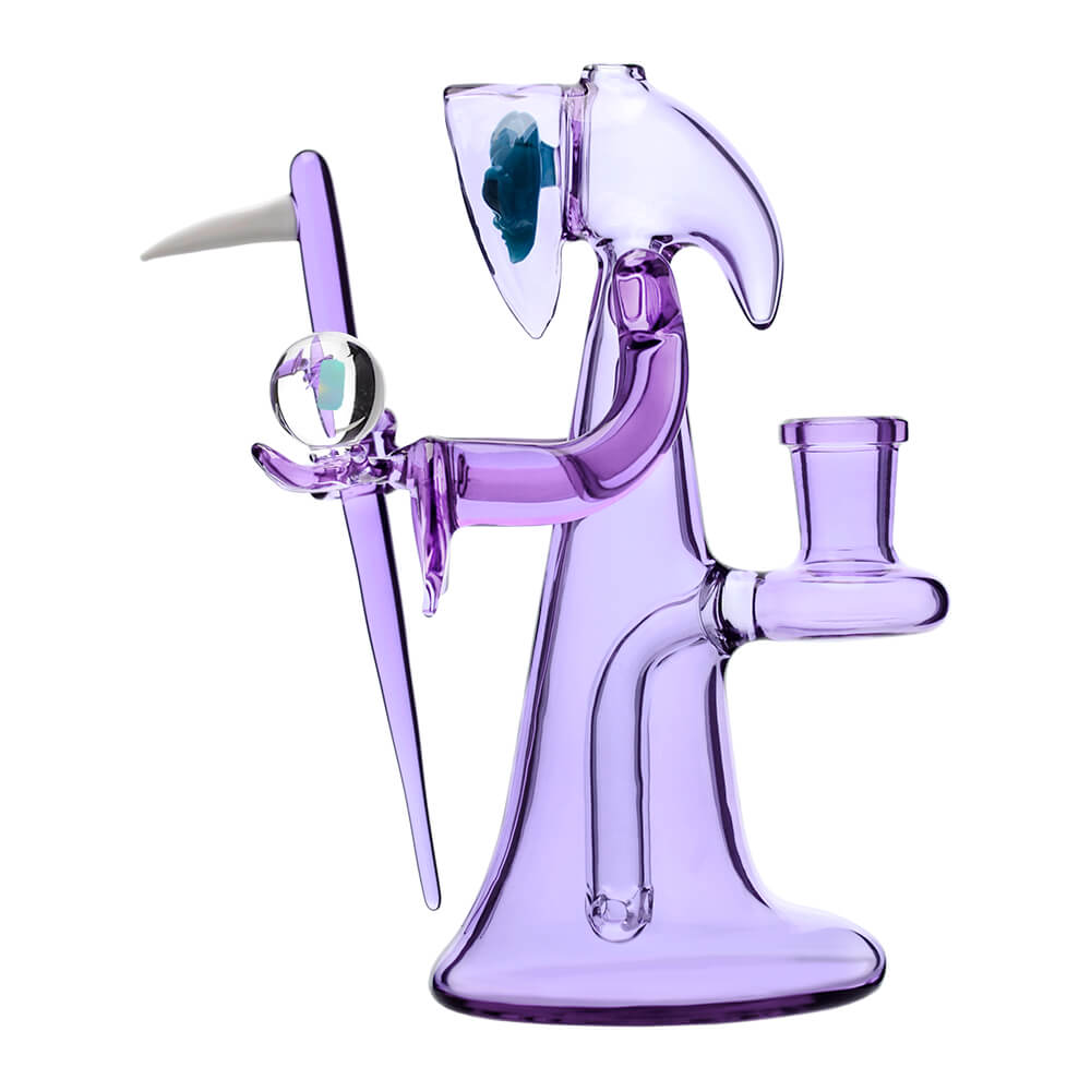 CALIBEAR REAPER RIG WITH REMOVABLE SCYTHE DABBER & SHINING OPAL