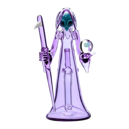 CALIBEAR REAPER RIG WITH REMOVABLE SCYTHE DABBER & SHINING OPAL