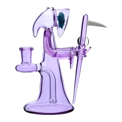 CALIBEAR REAPER RIG WITH REMOVABLE SCYTHE DABBER & SHINING OPAL