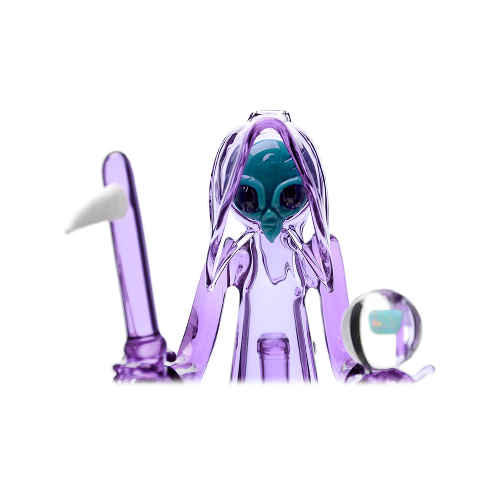 CALIBEAR REAPER RIG WITH REMOVABLE SCYTHE DABBER & SHINING OPAL