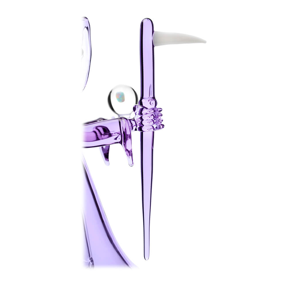 CALIBEAR REAPER RIG WITH REMOVABLE SCYTHE DABBER & SHINING OPAL
