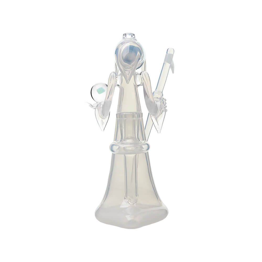 CALIBEAR REAPER RIG WITH REMOVABLE SCYTHE DABBER & SHINING OPAL