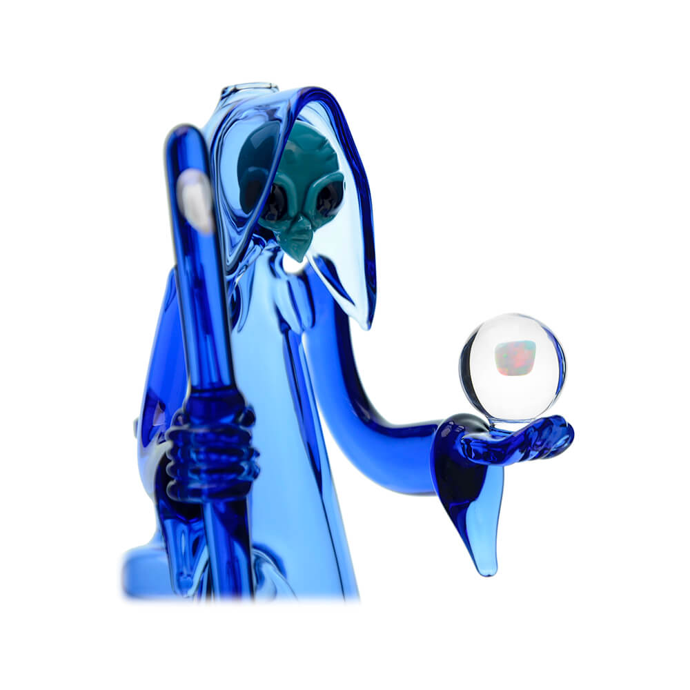 CALIBEAR REAPER RIG WITH REMOVABLE SCYTHE DABBER & SHINING OPAL