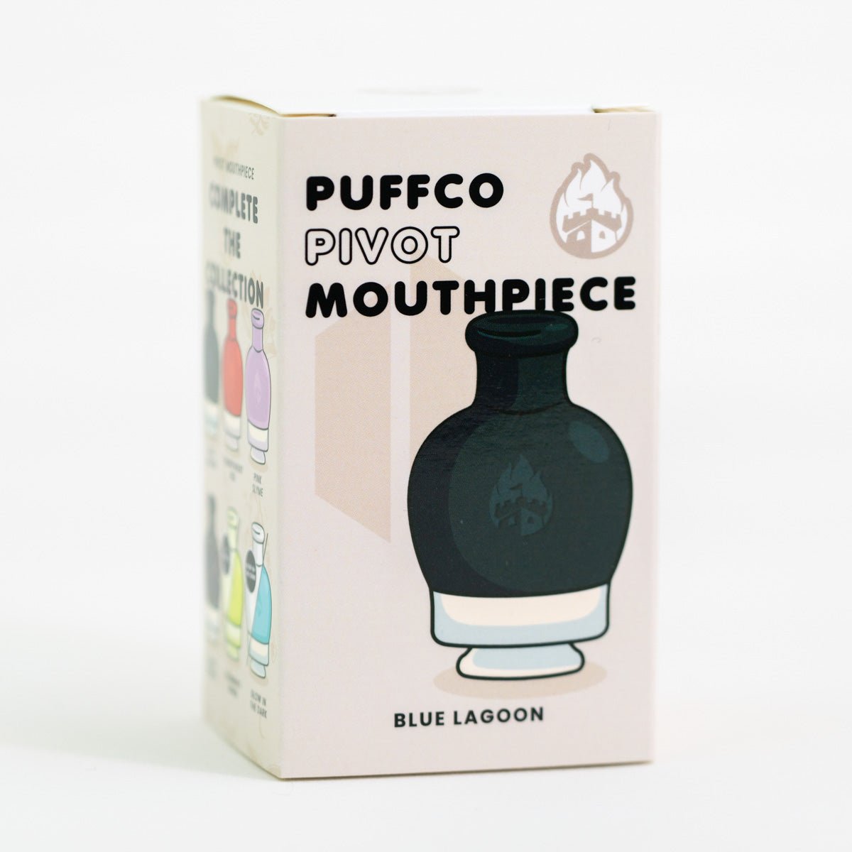 Empire Glassworks Puffco Pivot Glass Mouthpiece - Blue Lagoon