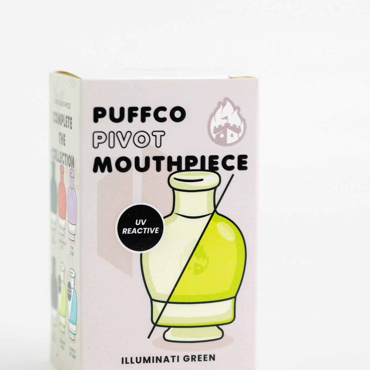 Empire Glassworks Puffco Pivot Glass Mouthpiece - UV Illuminati