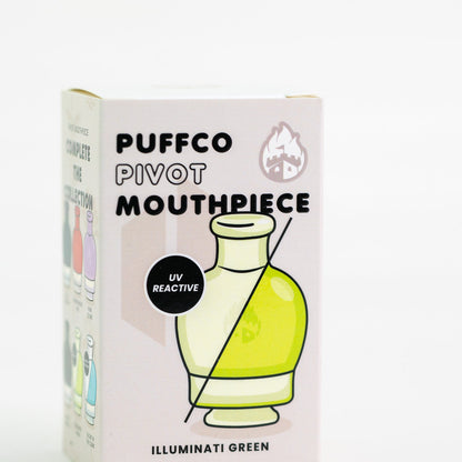 Empire Glassworks Puffco Pivot Glass Mouthpiece - UV Illuminati