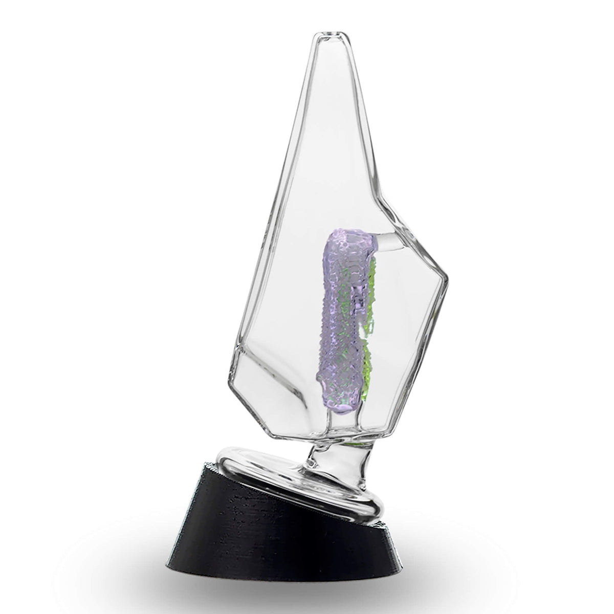 Fancy Hexagon Gummy Perc Glass Attachment for Puffco Peak OG & Pro | Calibear
