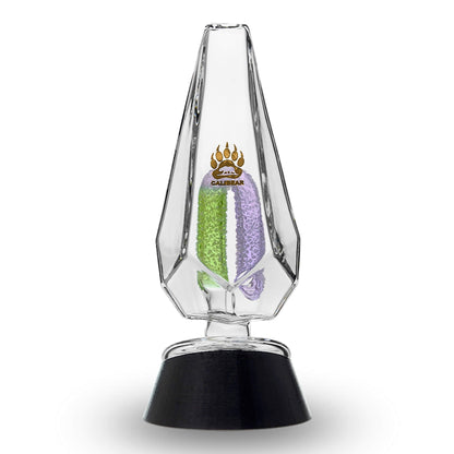 Fancy Hexagon Gummy Perc Glass Attachment for Puffco Peak OG & Pro | Calibear