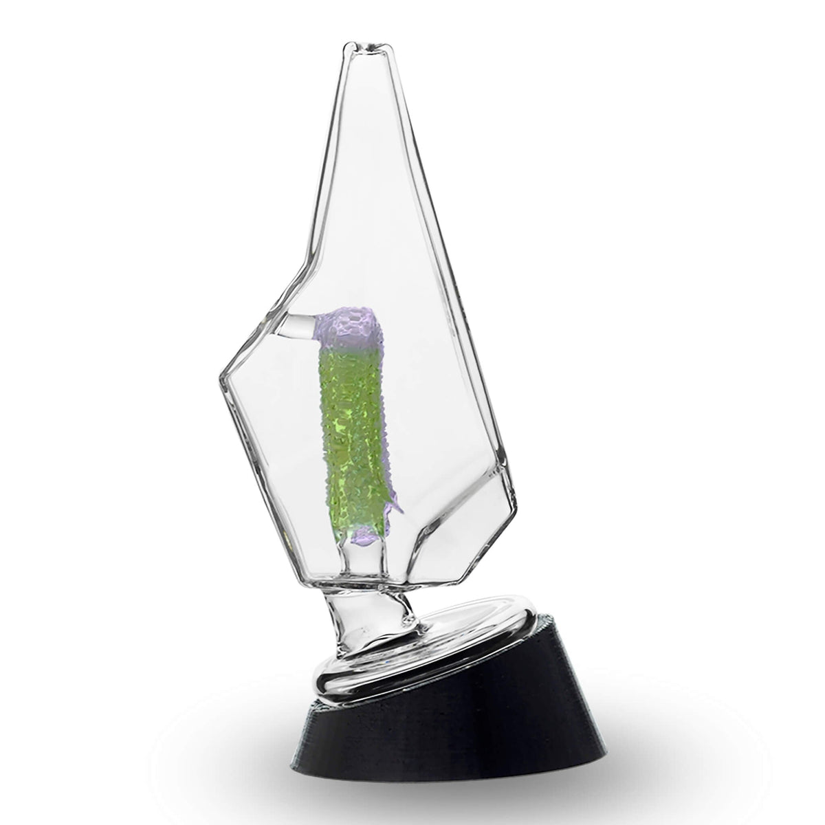 Fancy Hexagon Gummy Perc Glass Attachment for Puffco Peak OG & Pro | Calibear