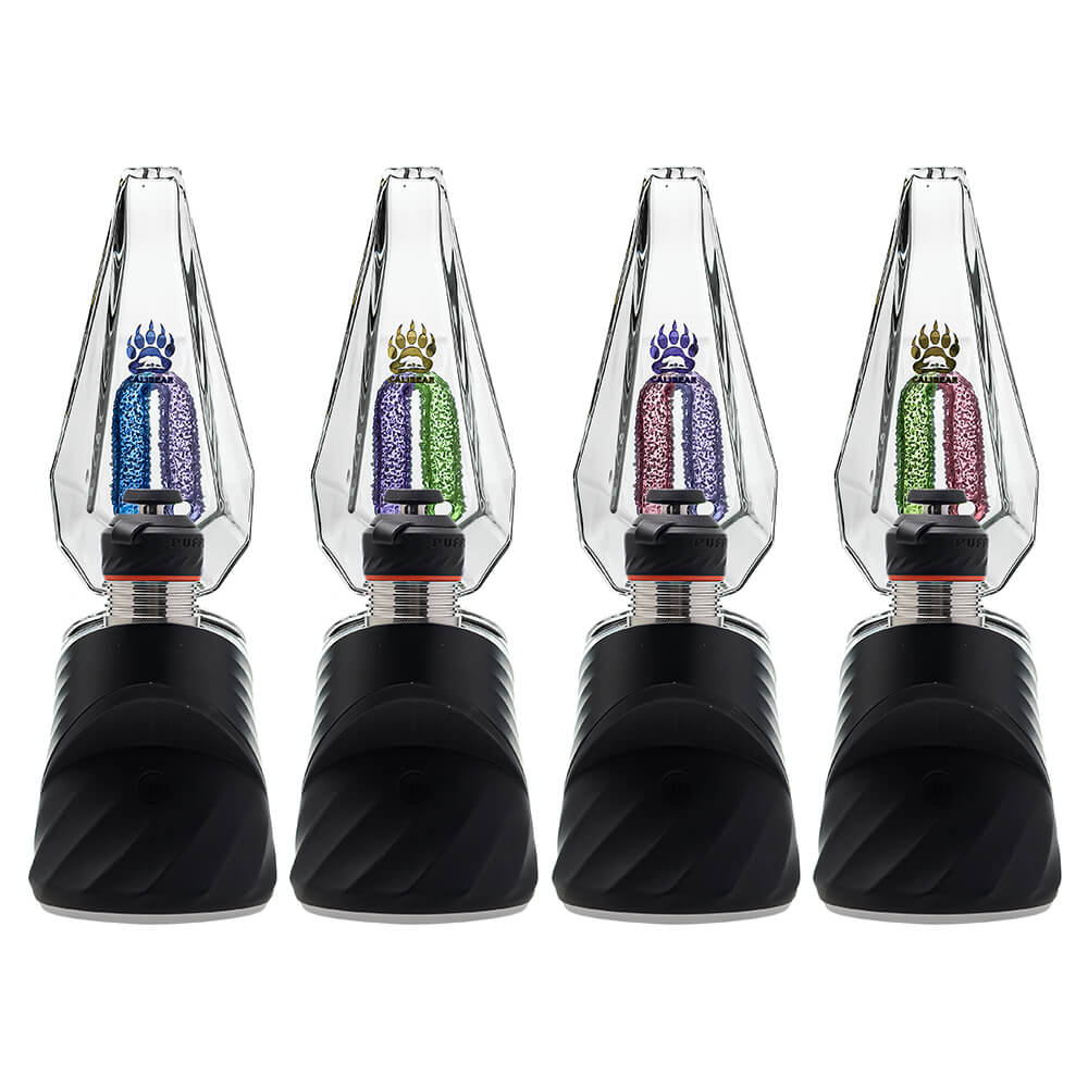 Fancy Hexagon Gummy Perc Glass Attachment for Puffco Peak OG & Pro | Calibear