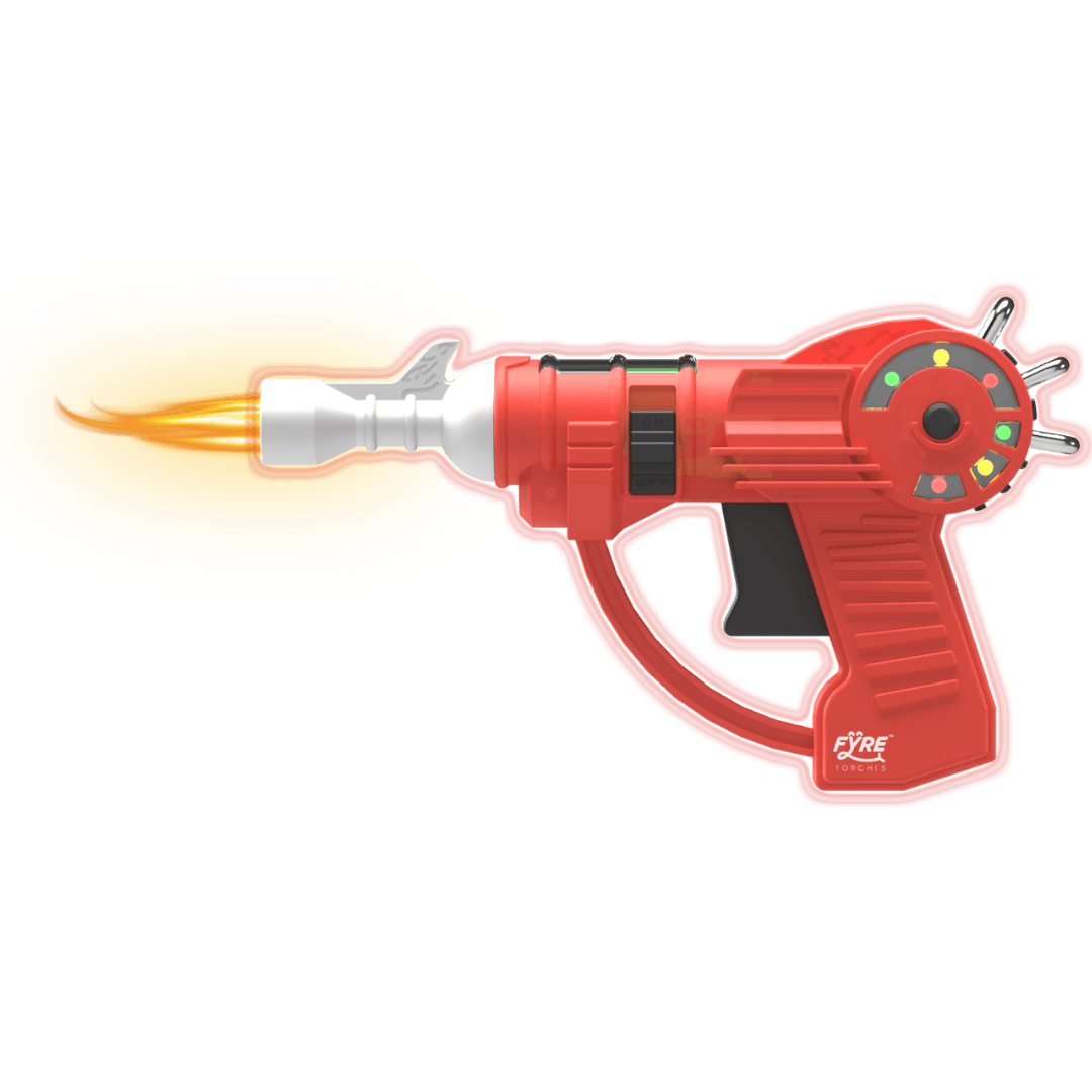 Refillable Raygun Mini Kitchen Torch With Lights + Sound (6-PACK WHOLESALE)