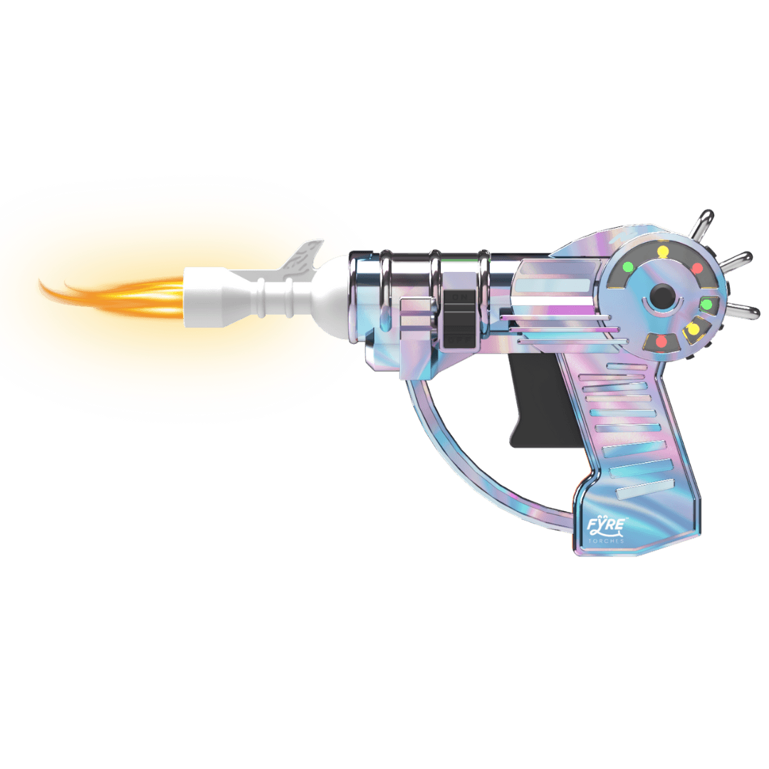 Refillable Raygun Mini Kitchen Torch With Lights + Sound