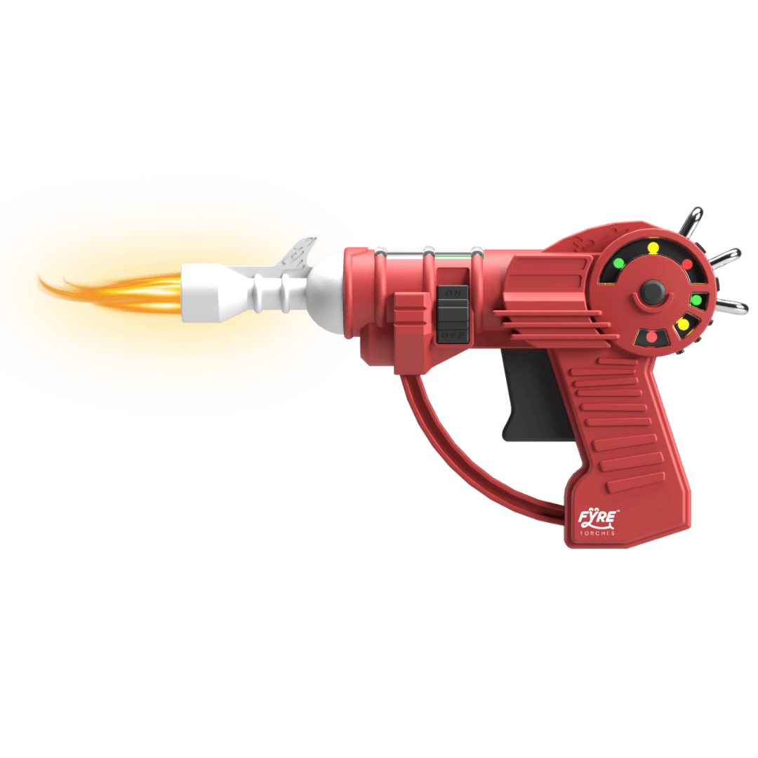 Refillable Raygun Mini Kitchen Torch With Lights + Sound (6-PACK WHOLESALE)
